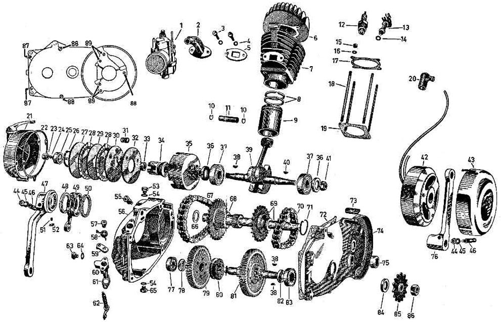 EXPRESS Motor M52 (giltig till No.18470) Bild 2.